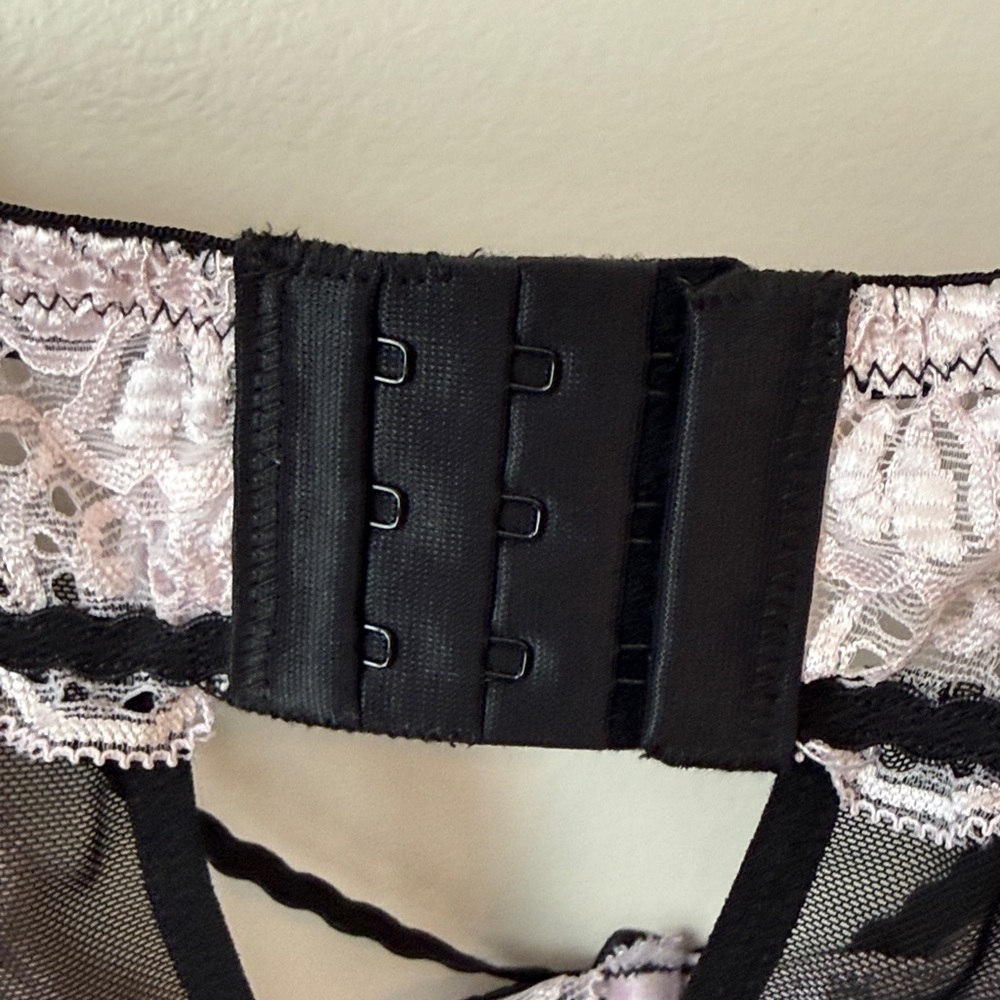 NWT Dreamgirl Sheer Sexy Babydoll Lingerie Underwire Adjustable Straps Size 3X - Picture 8 of 11